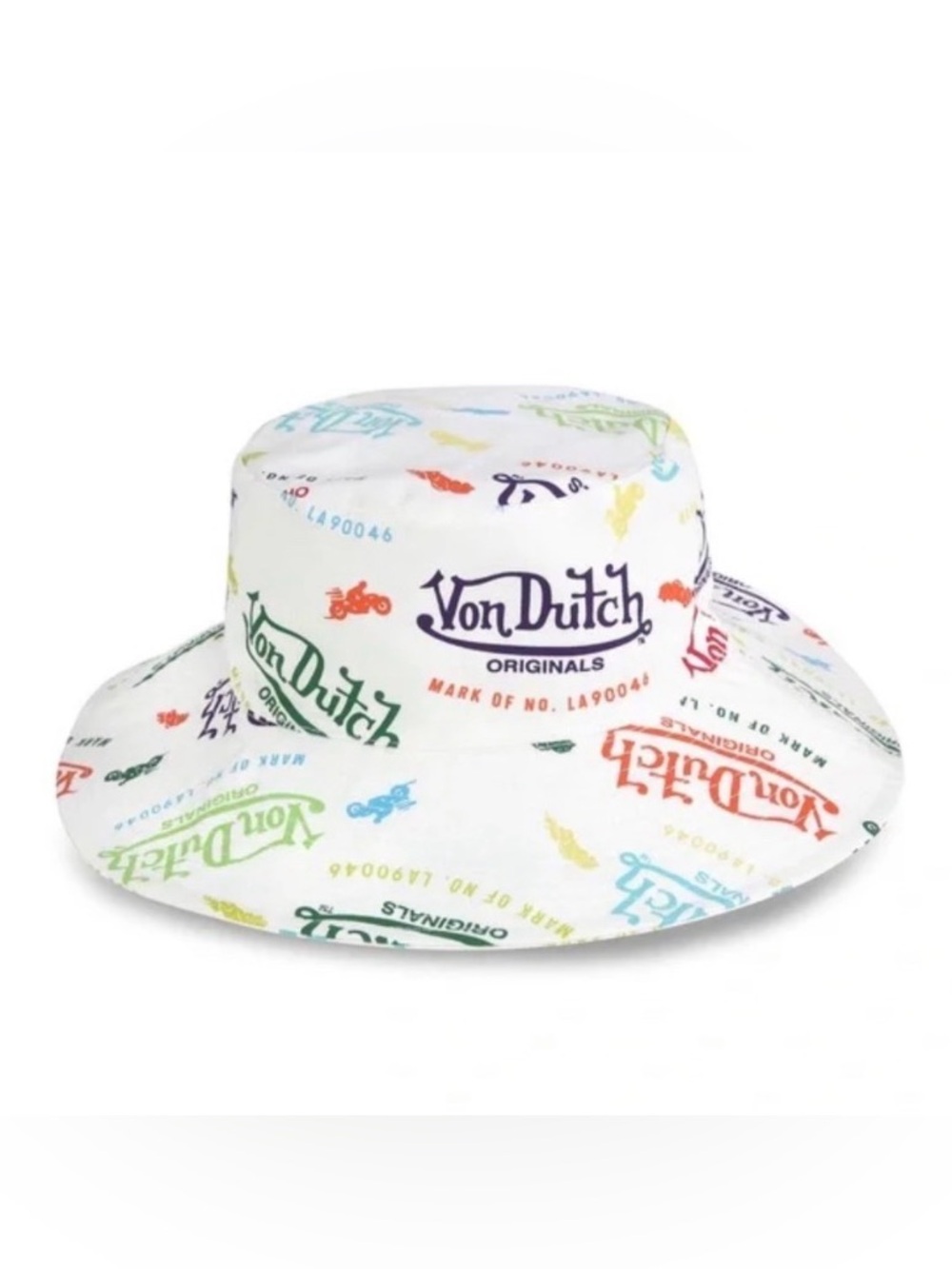 Von Dutch Logo Bucket Hat